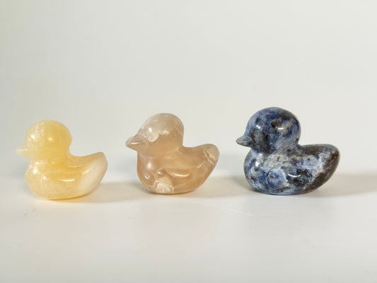 Mini Toy Duck Carving