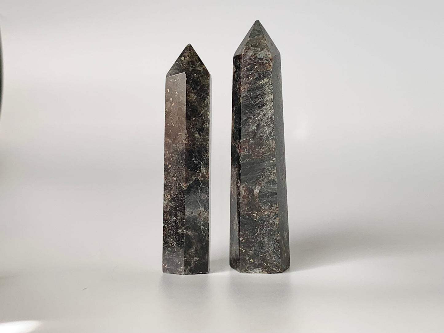 Garnet and Astrophyllite Tower