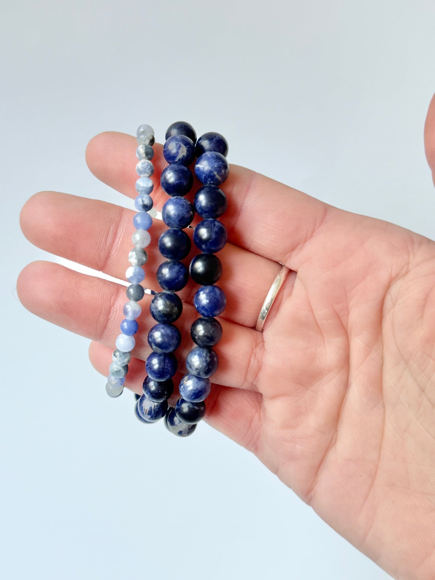 Sodalite Bead Bracelet