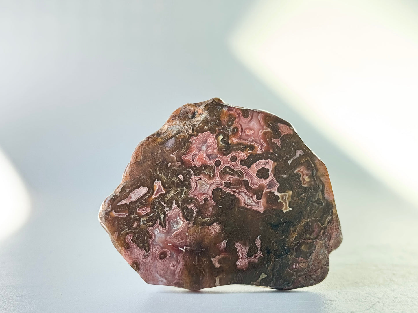 Pink Agate Slab, Small