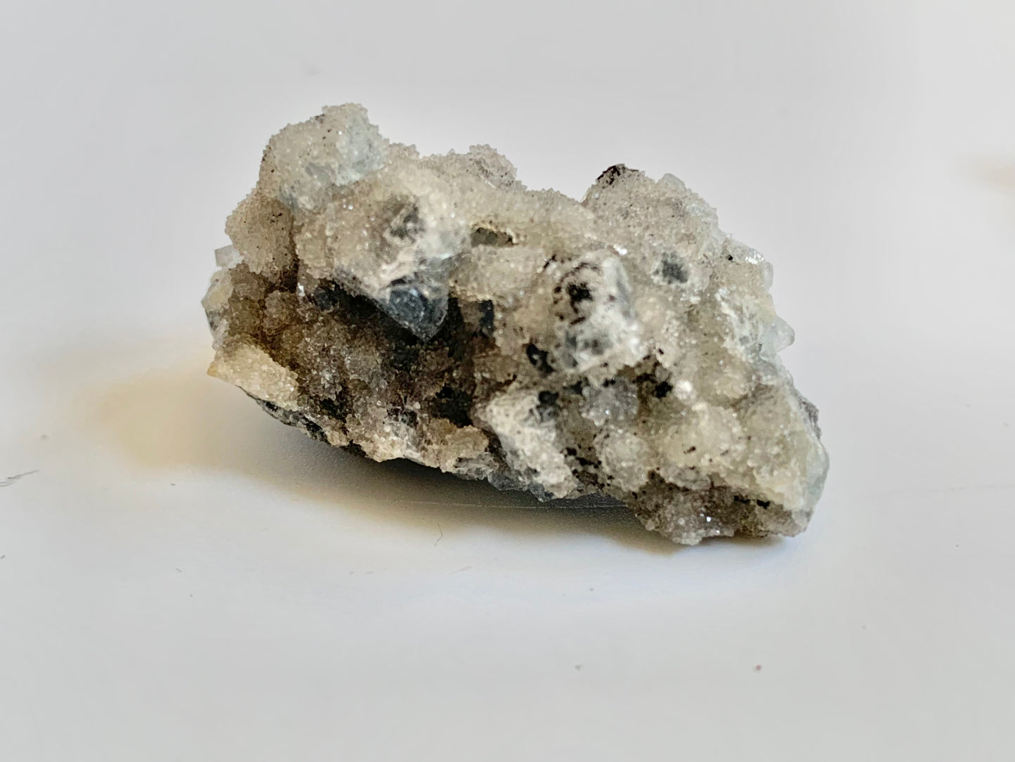 Blue fluorite, Raw