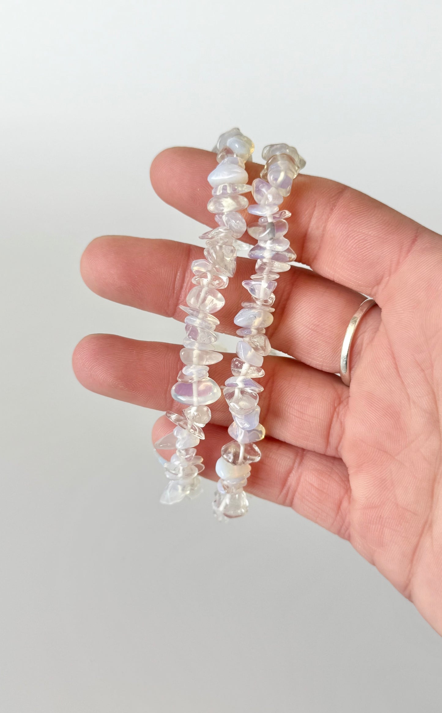 Opalite Chip Bead Bracelet