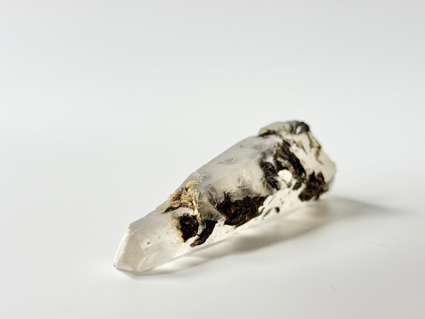 Specularite on Quartz (J)
