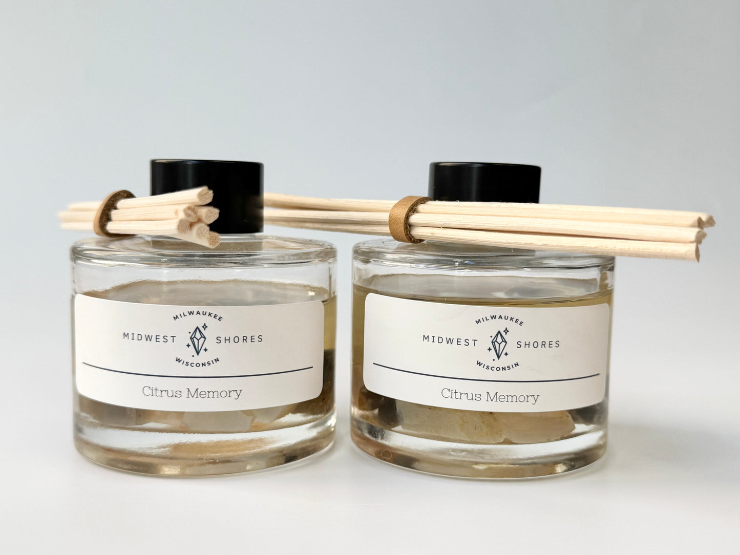 Reed Diffuser with Stones & Crystals
