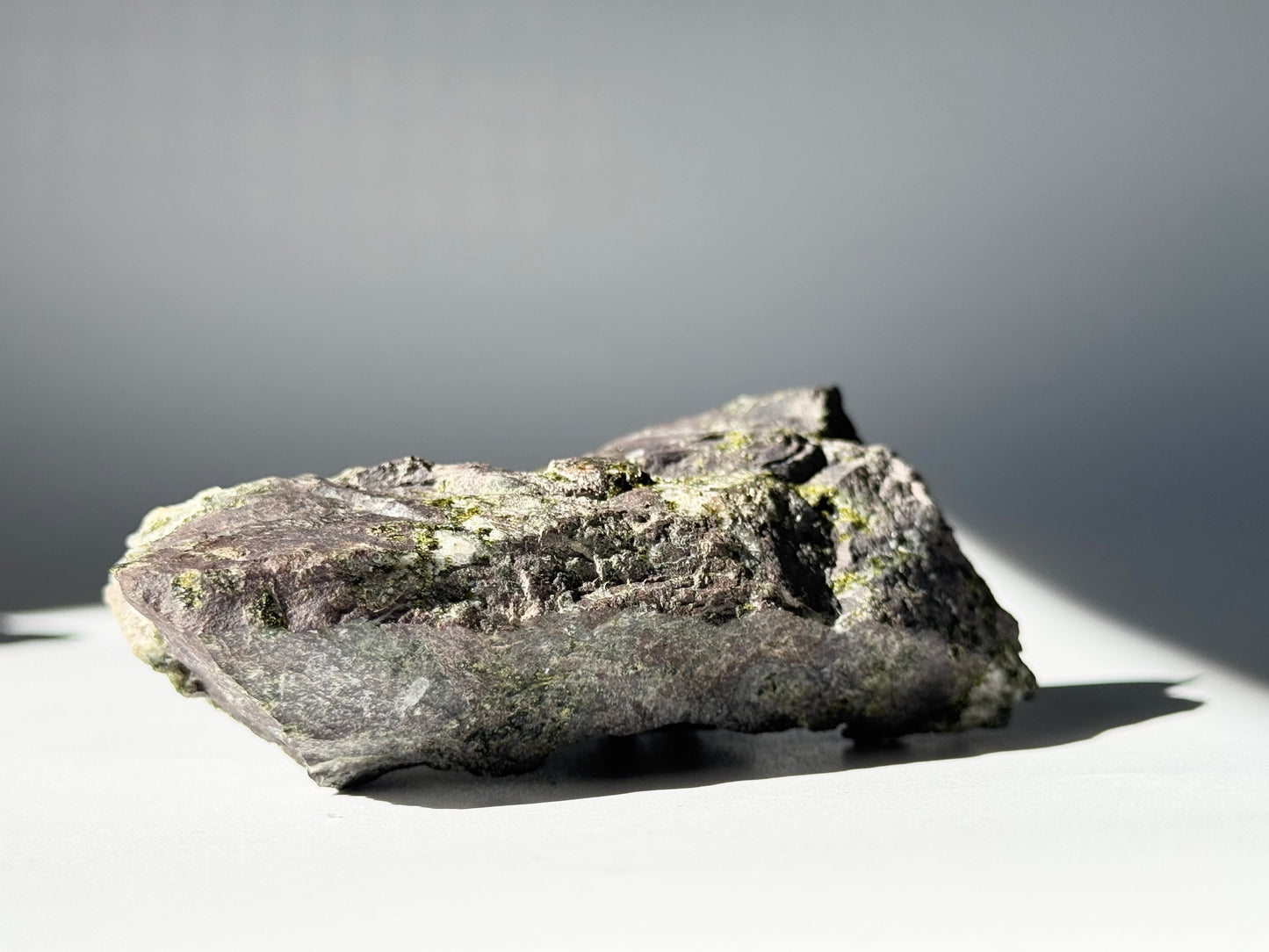 Green Epidote on basalt matrix