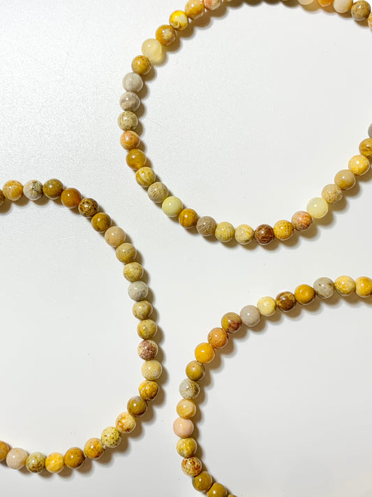 Coral Jade Bracelet