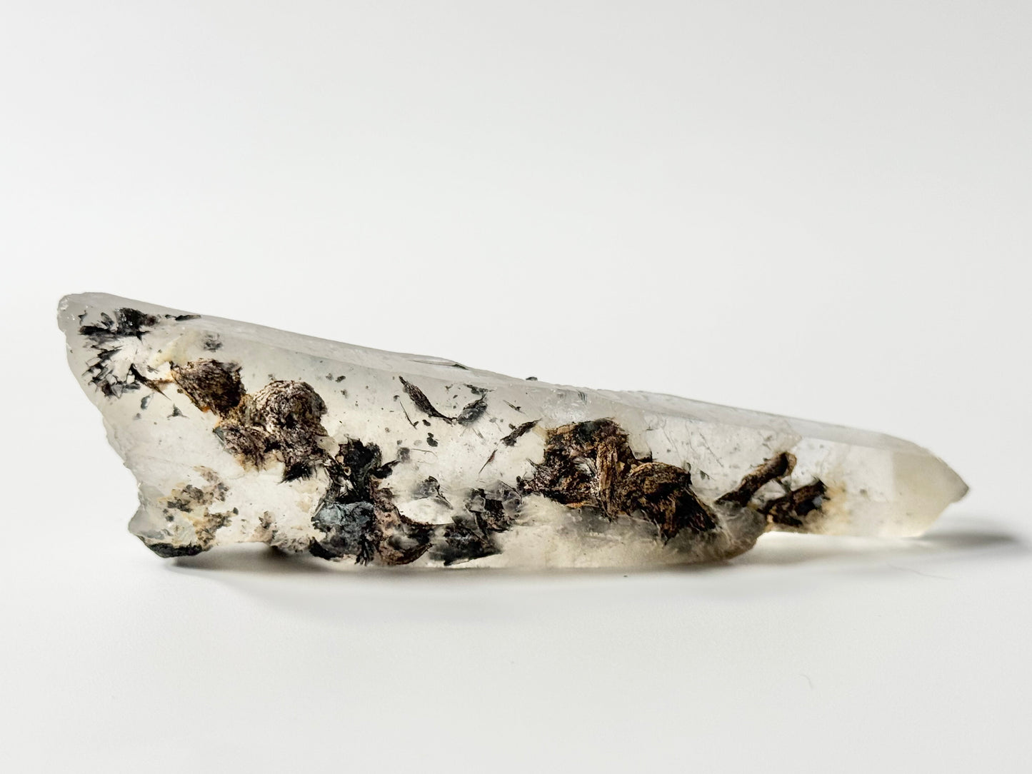 Specularite on Quartz (J)