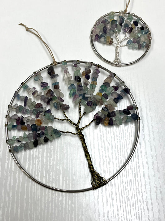 Fluorite Tree of Life Hanging