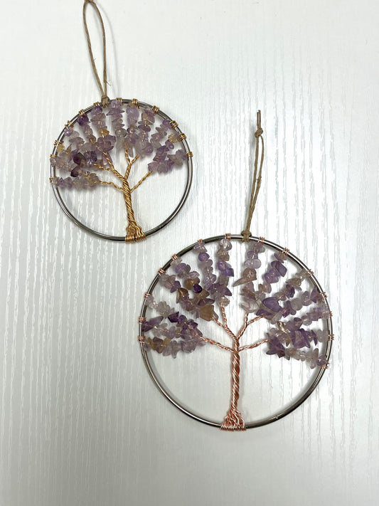 Ametrine Tree of Life Hanging