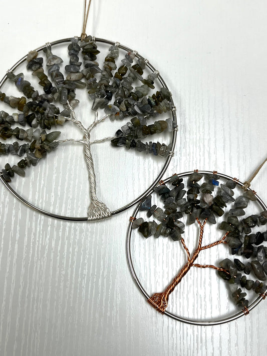 Labradorite Tree of Life Hanging
