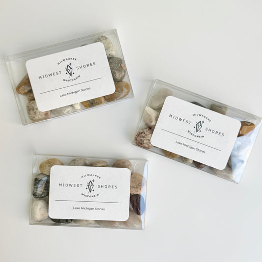 Polished Great Lakes Stones Box of rocks