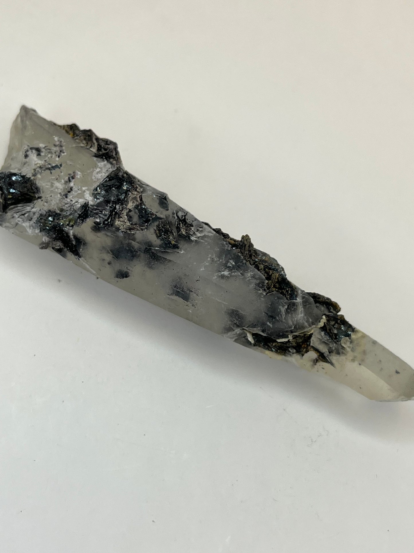 Specularite on Quartz (J)