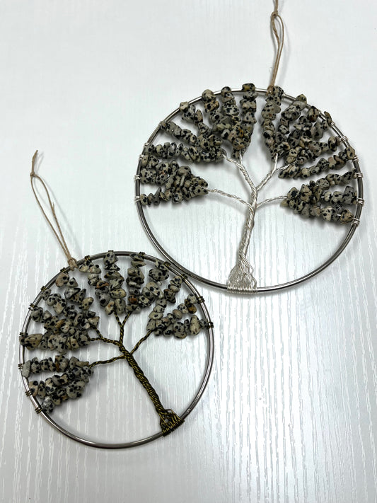 Dalmation Stone Tree of Life Hanging