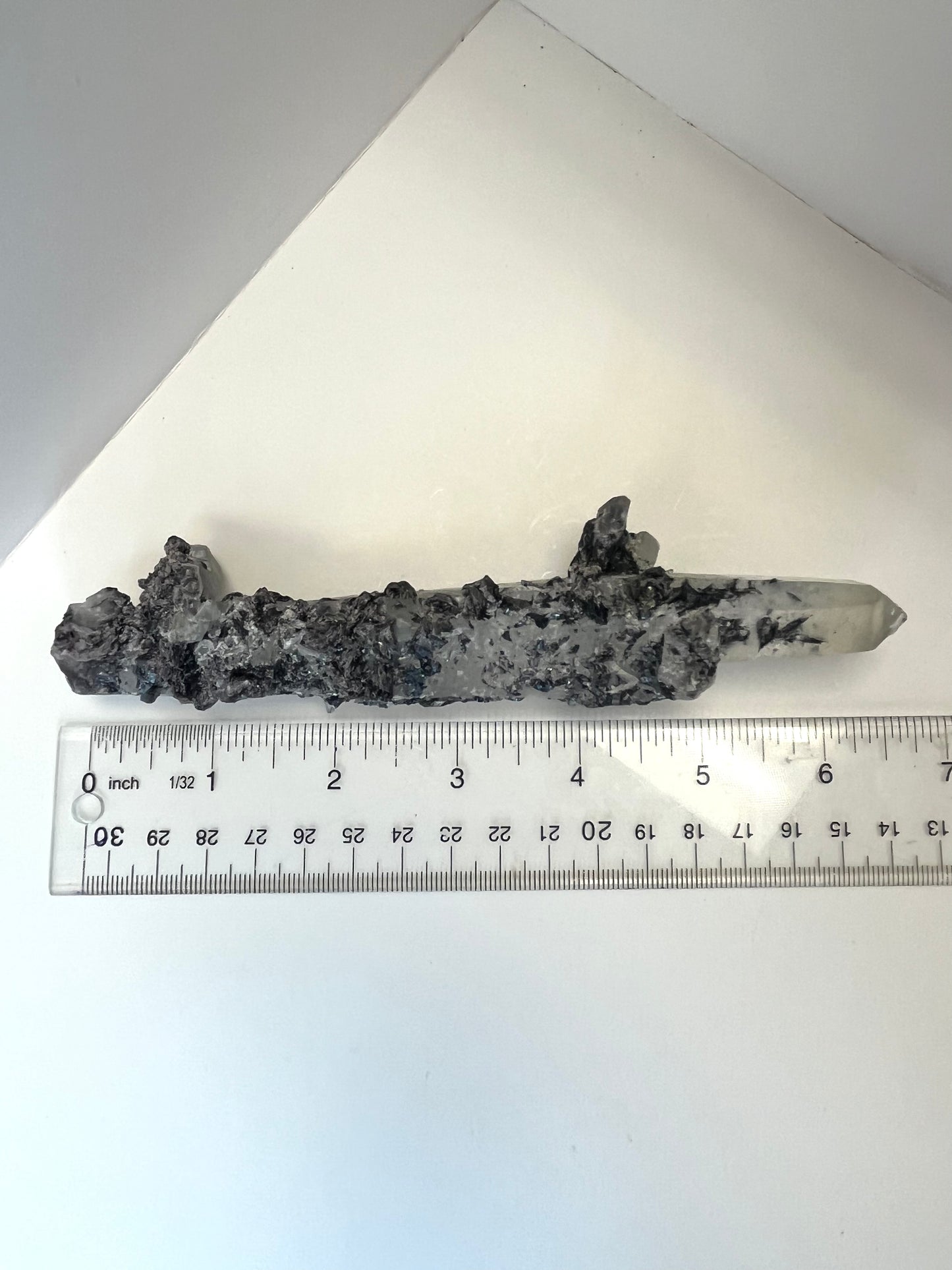 Specularite on Quartz (B)