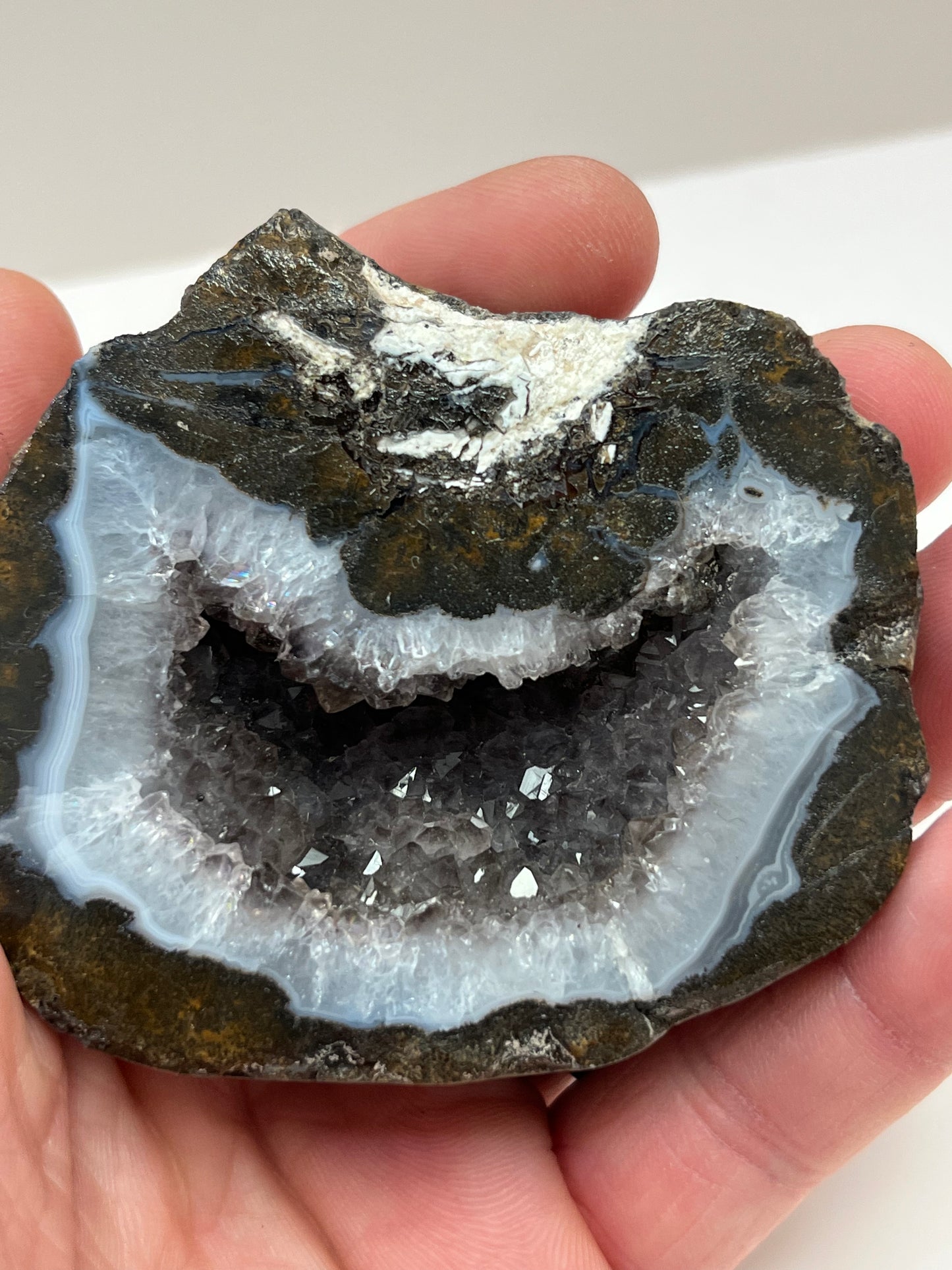 Coconut Geode Polished Half (Las Choyas), choose your own