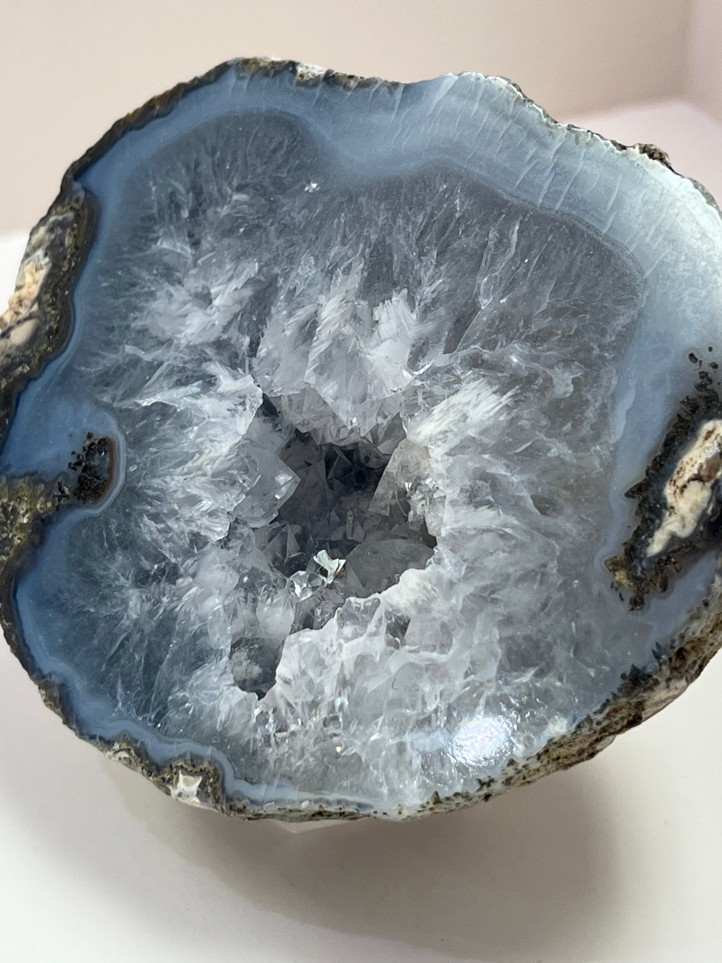 Coconut Geode Polished Half (Las Choyas), choose your own