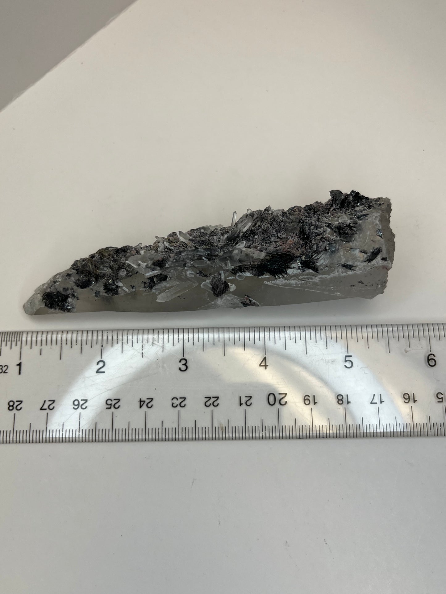 Specularite on Quartz (C)