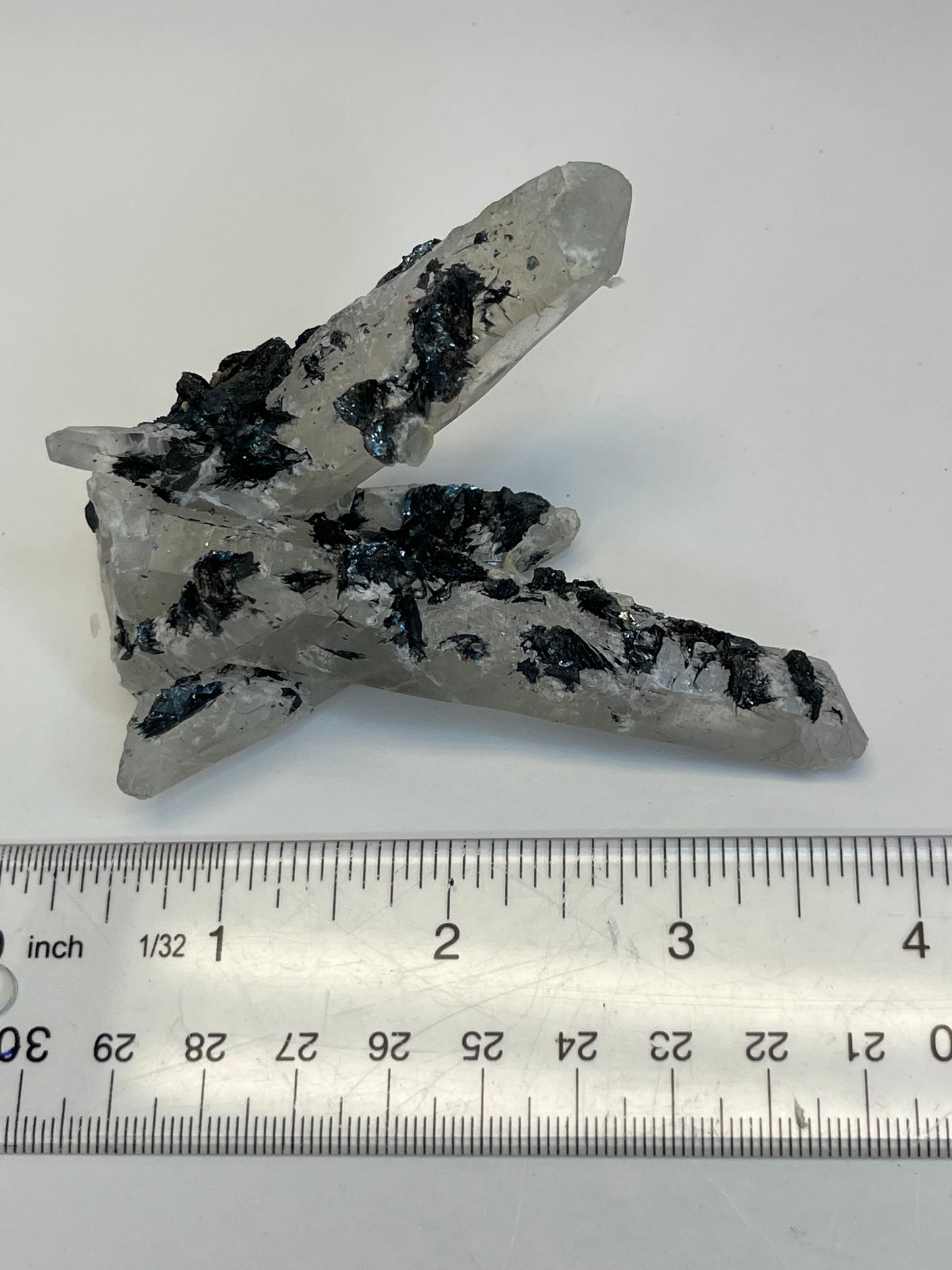 Specularite on Quartz (D)
