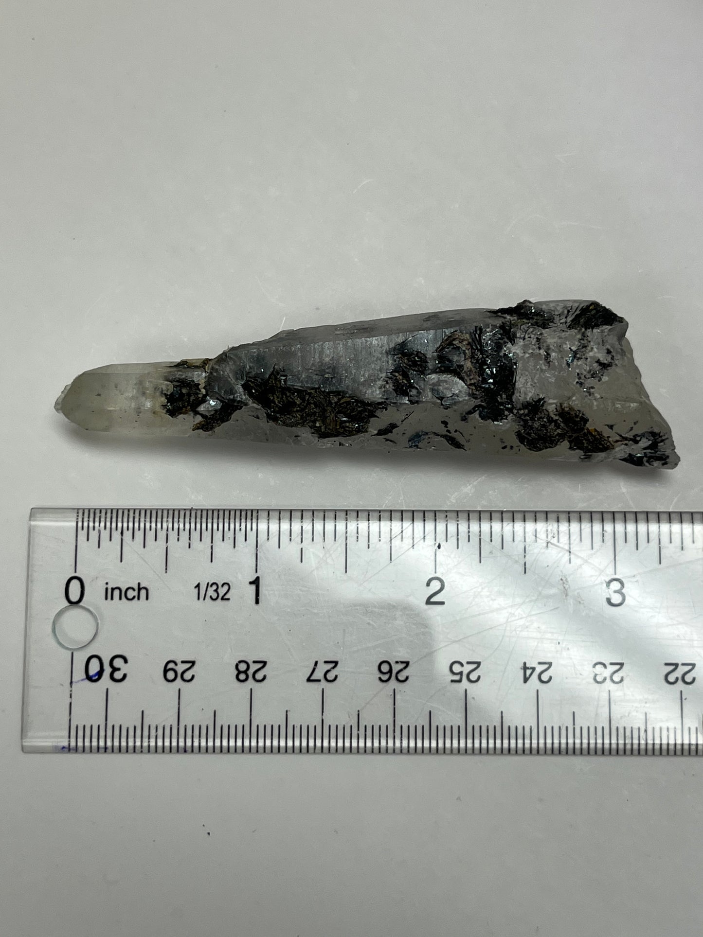 Specularite on Quartz (J)
