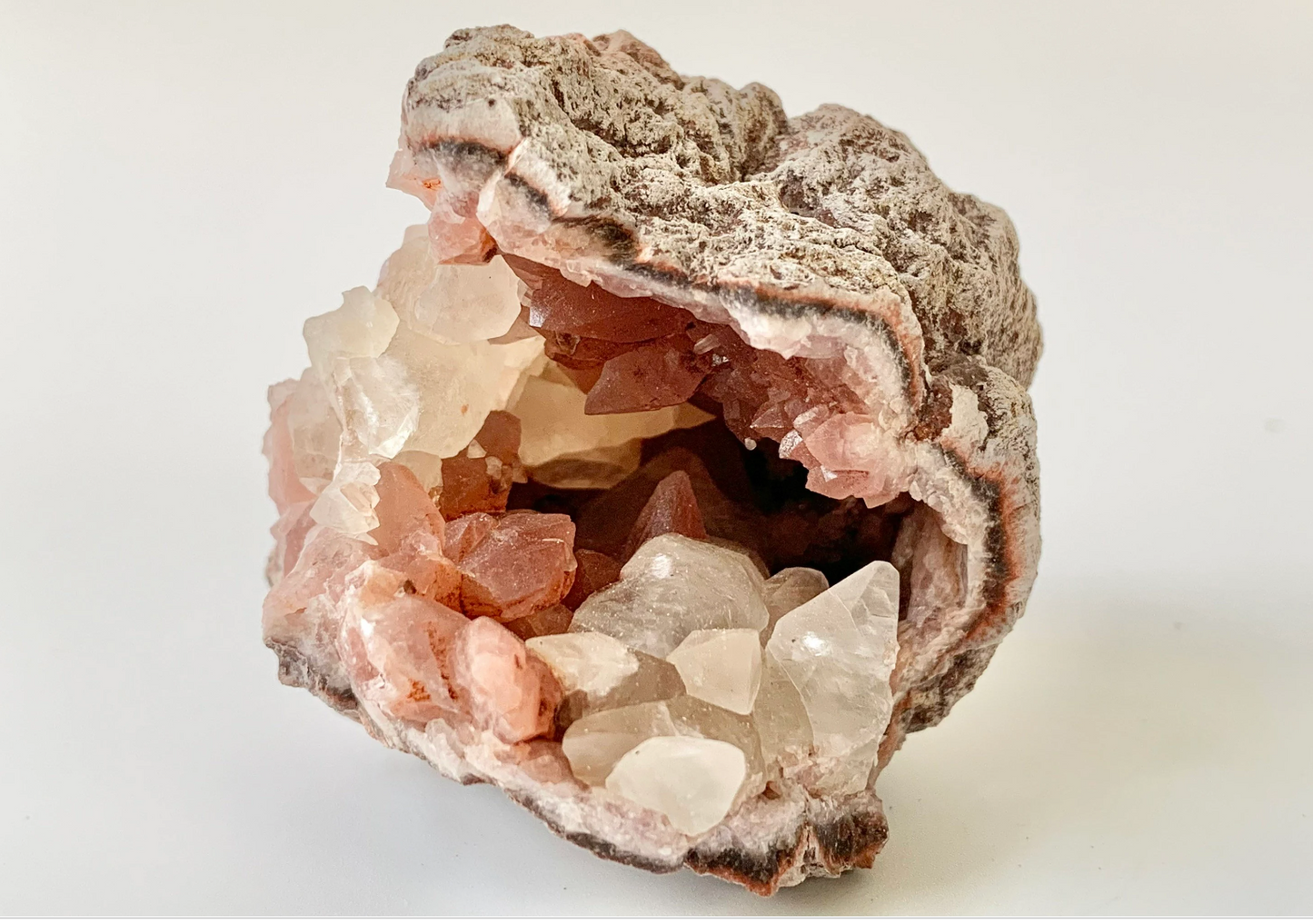 Pink Amethyst Geode