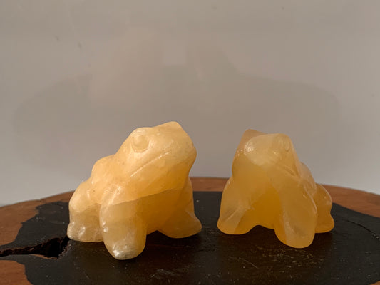 Mini Frog Carving