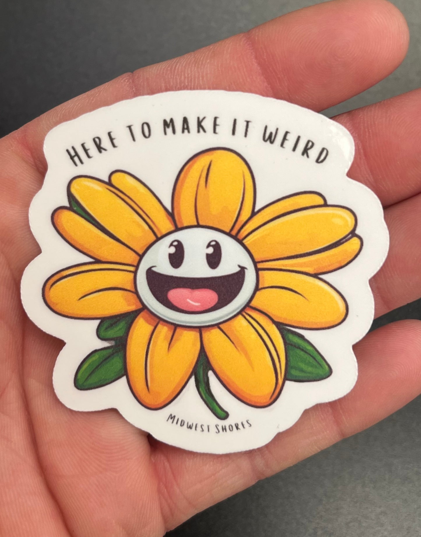 Demented Daisy Stickers--Choose your favorite