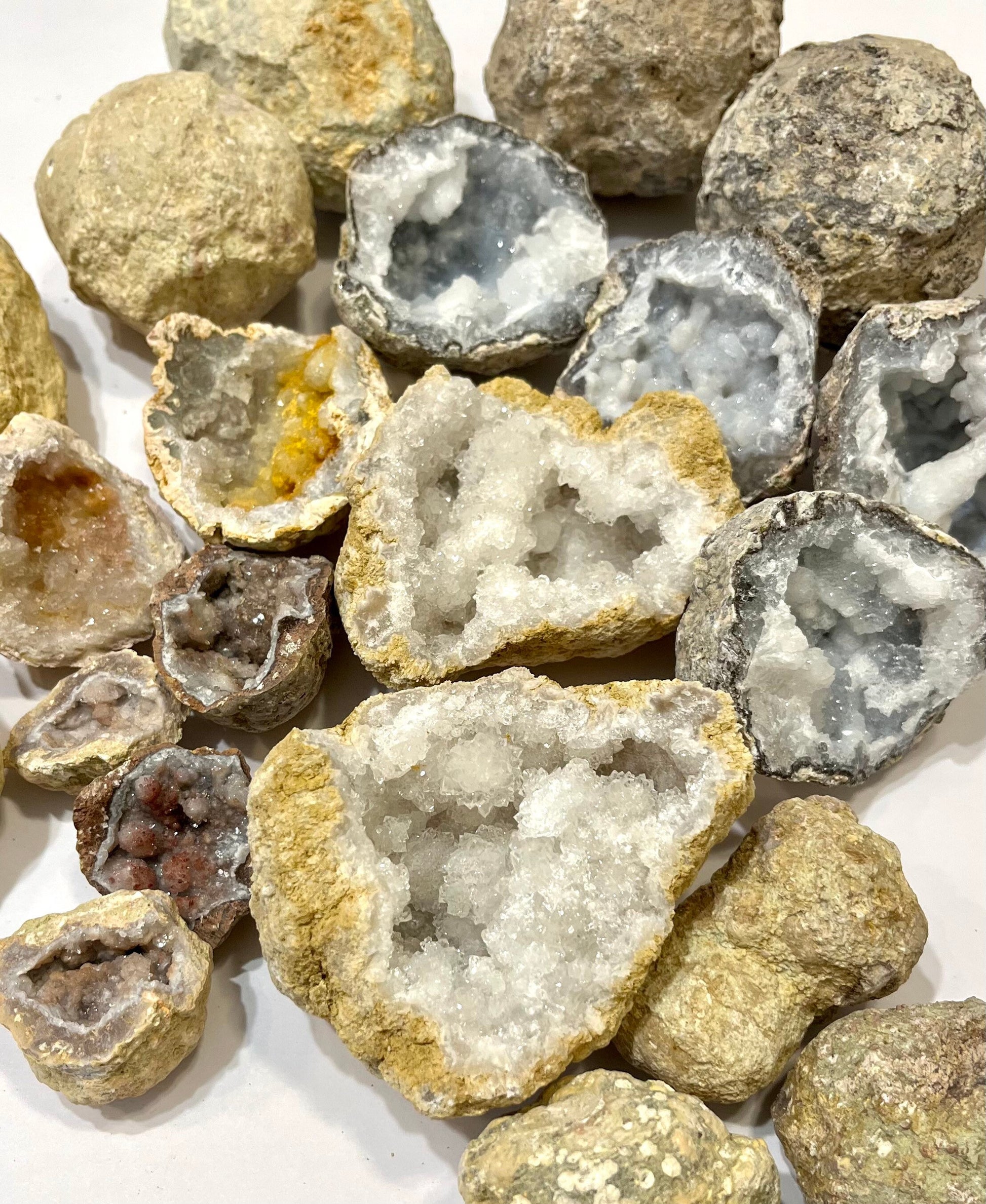  20 Break Crack Open Whole Moroccan Geodes - 2