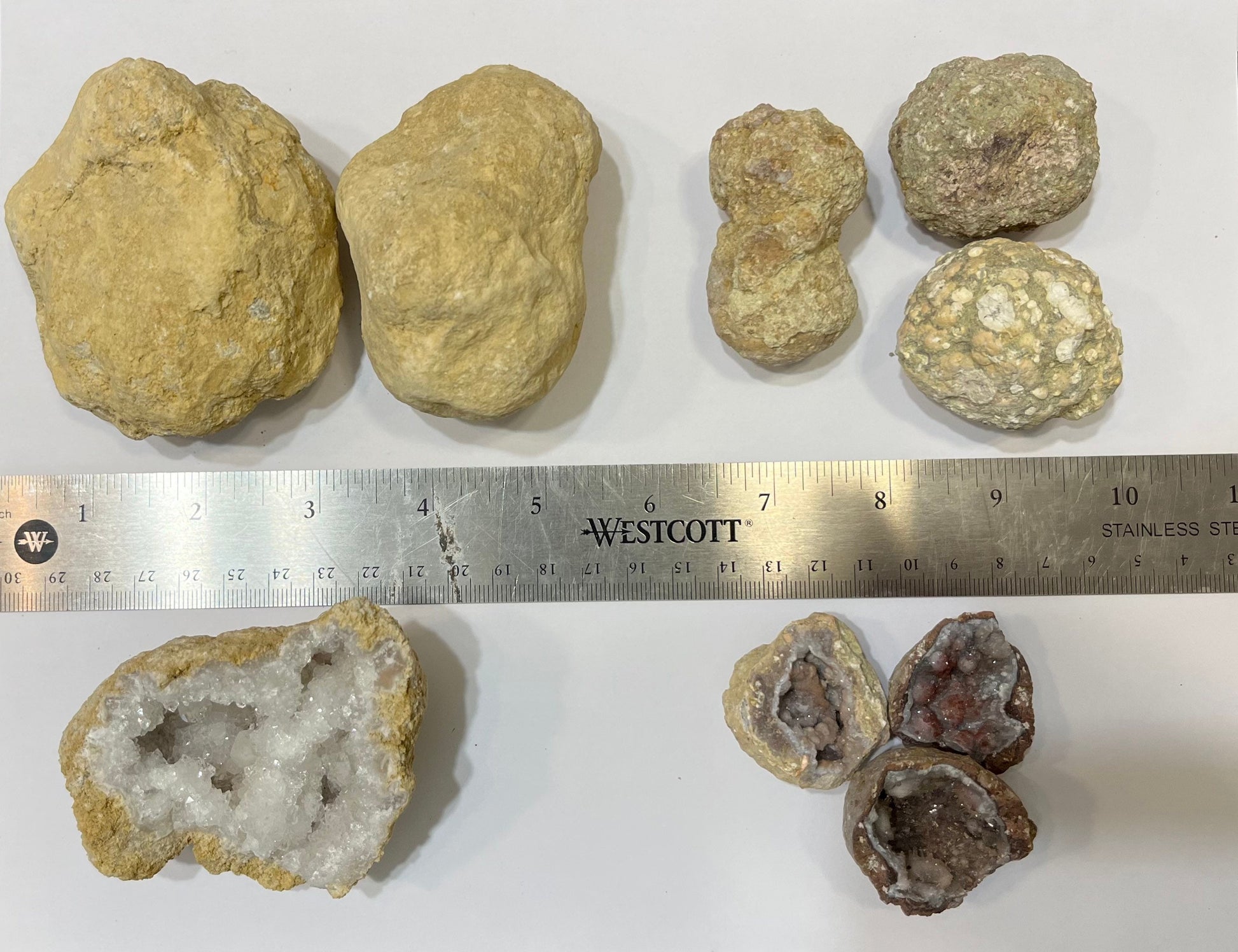  20 Break Crack Open Whole Moroccan Geodes - 2