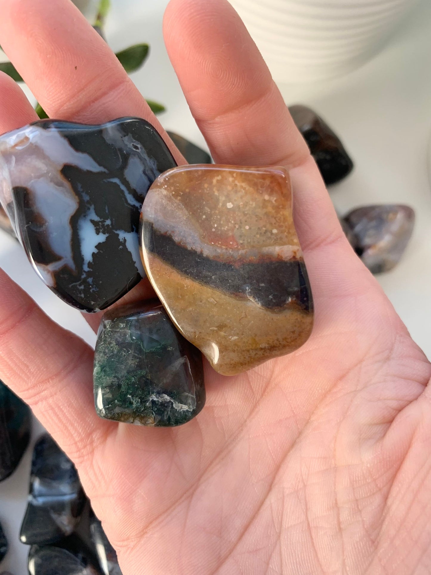 Polished Jafar Jasper, bulk Jafar jasper tumbles