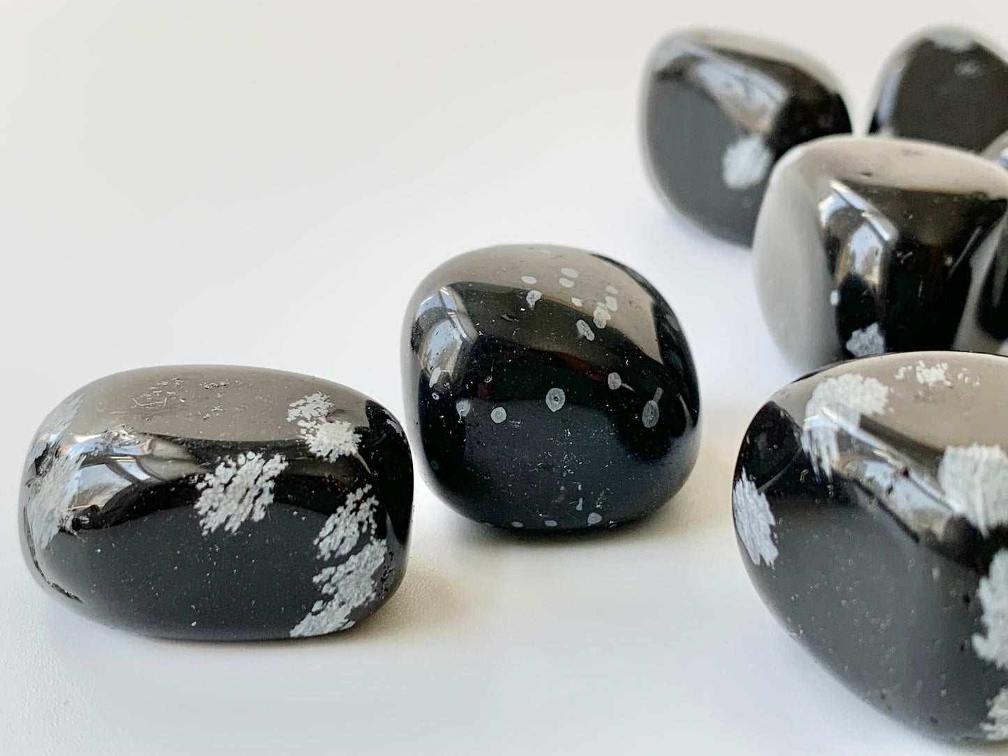 Snowflake Obsidian Tumble