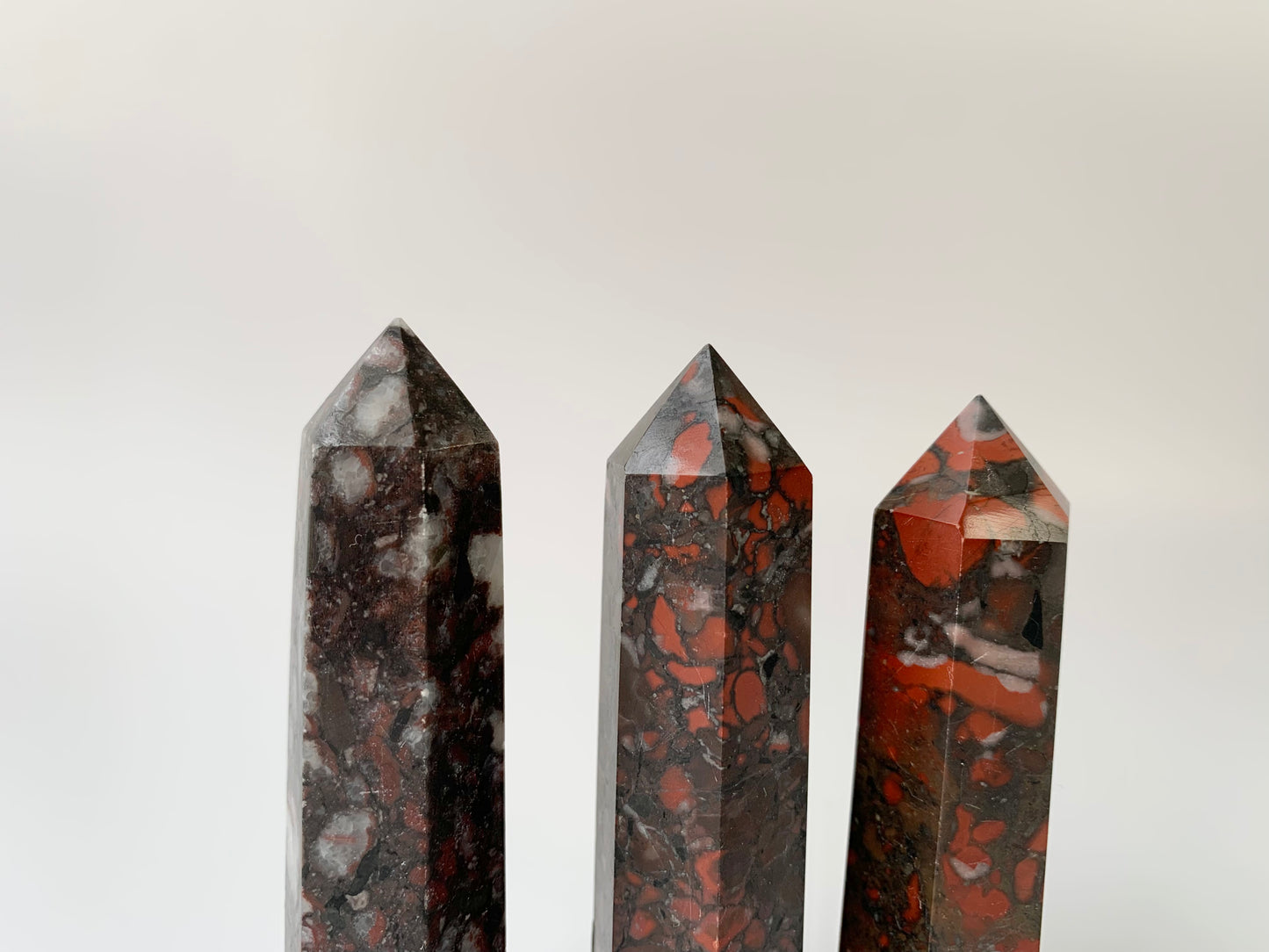 Red Point Jasper Tower, 2.6-2.7 oz