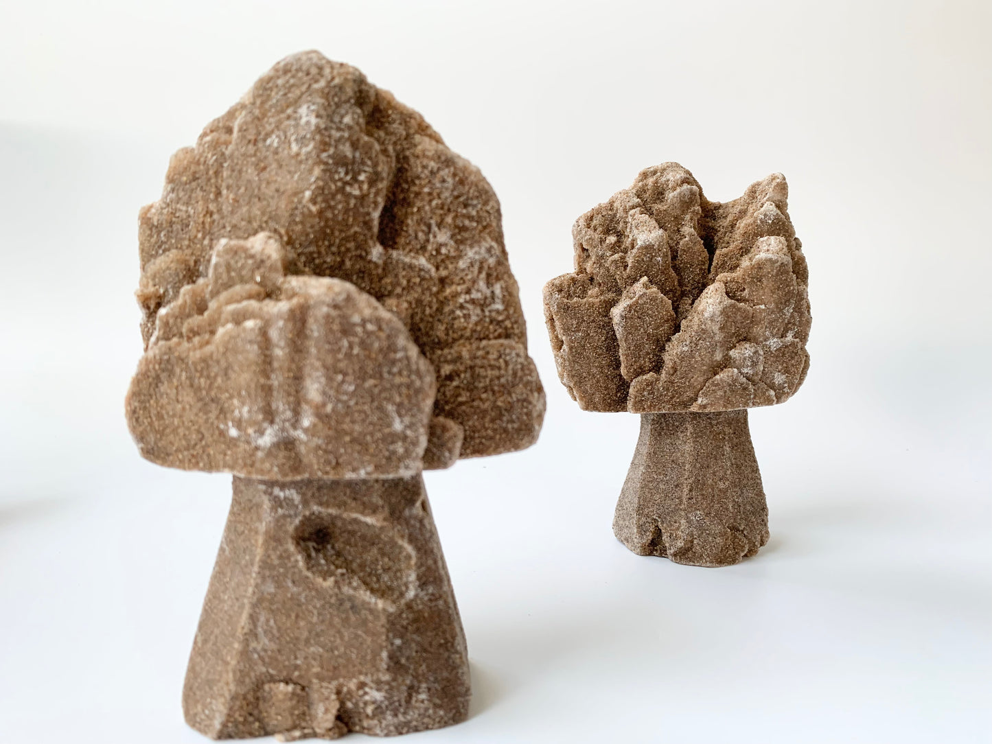Barite Rose Tree/Mushroom Carving, large