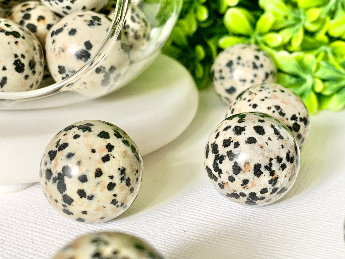 Dalmatian Stone Mini Sphere