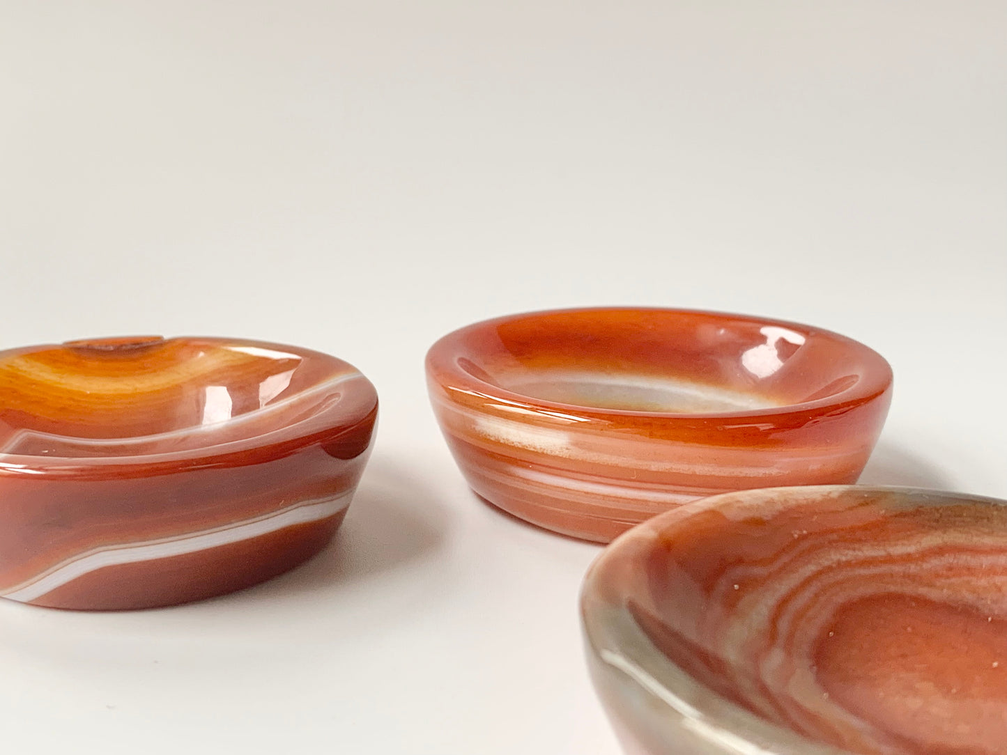 Carnelian Bowl, small, ~2 inch