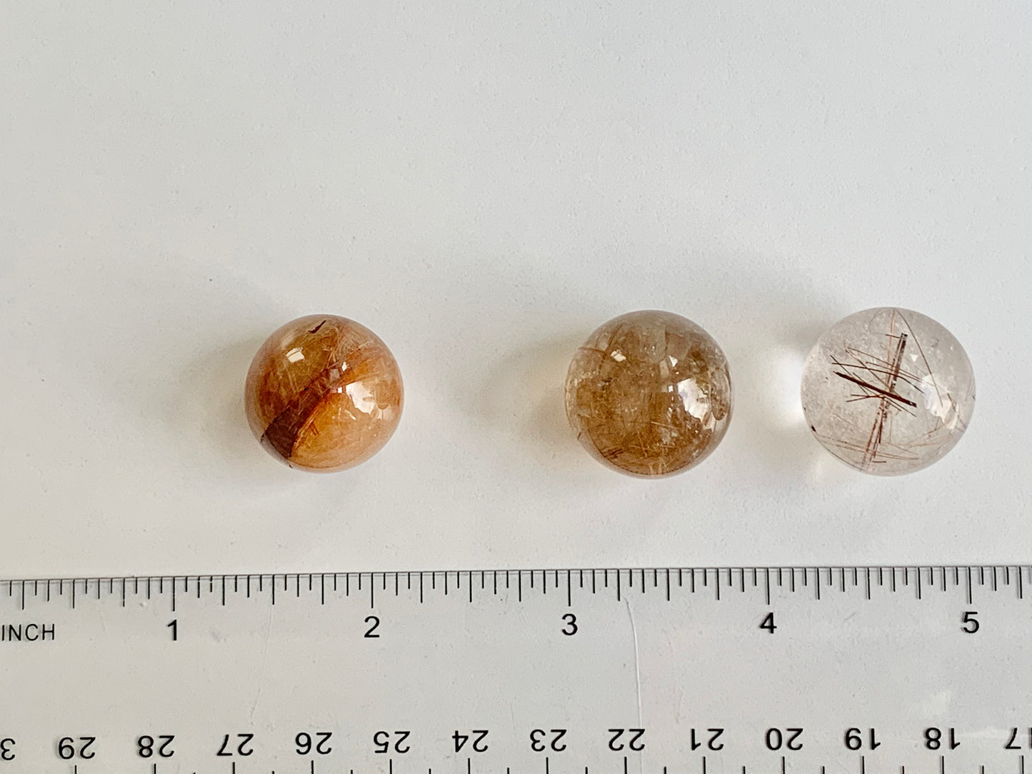 Gold Rutile Small Sphere