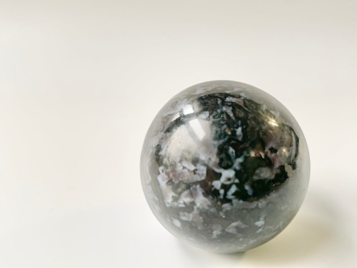 Indigo gabbro sphere