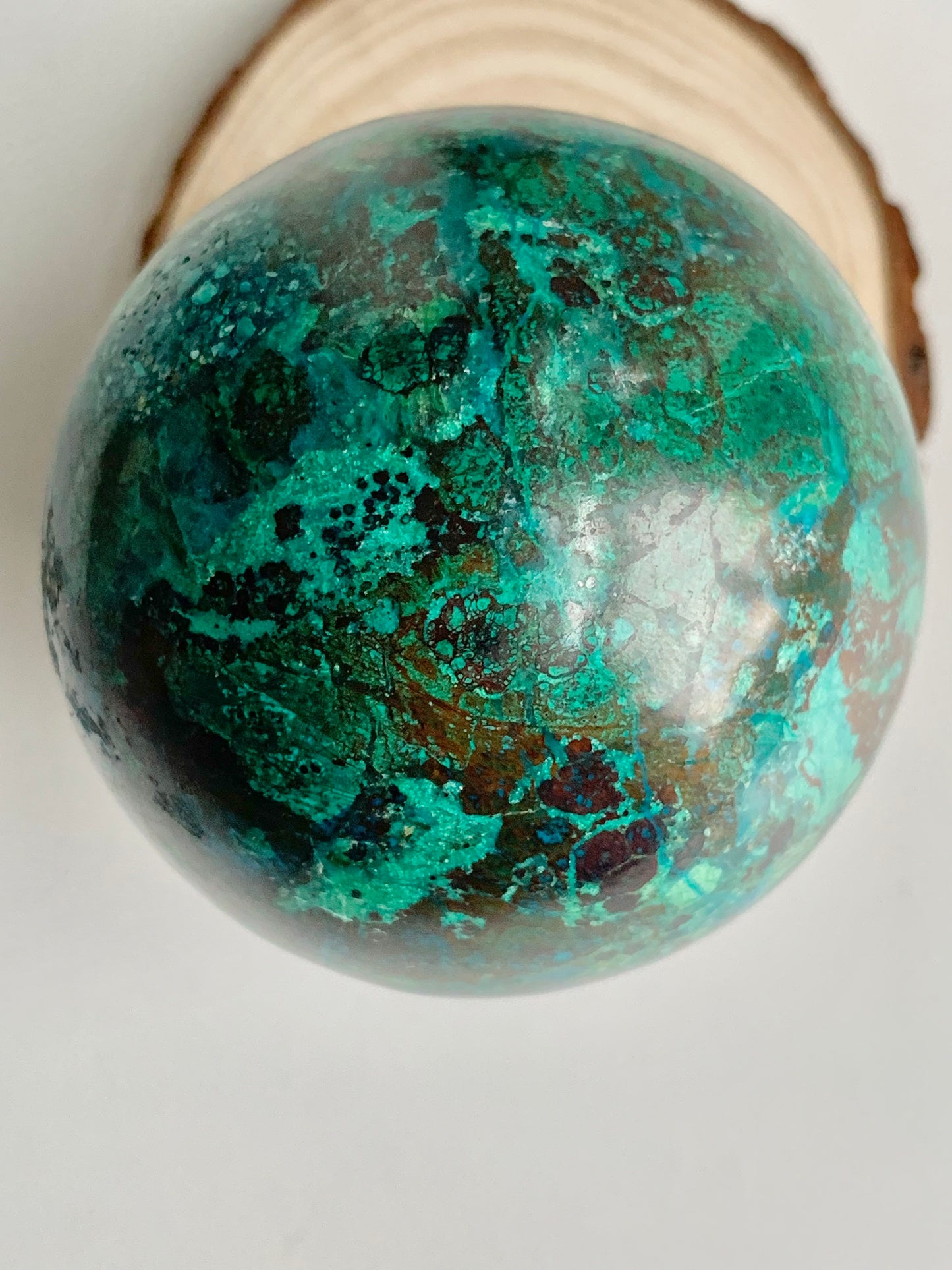 Chrysocolla Sphere