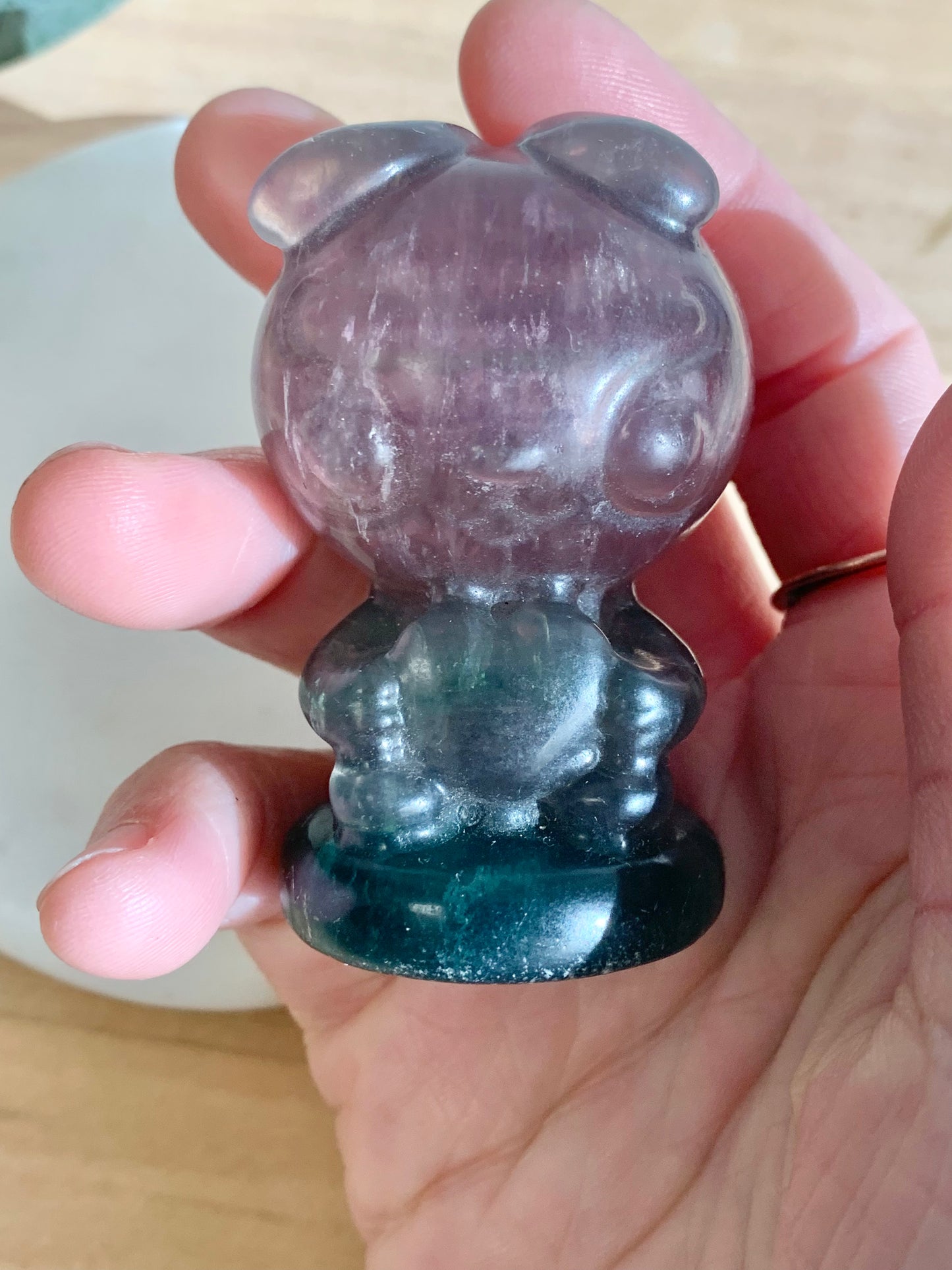 Character, fluorite