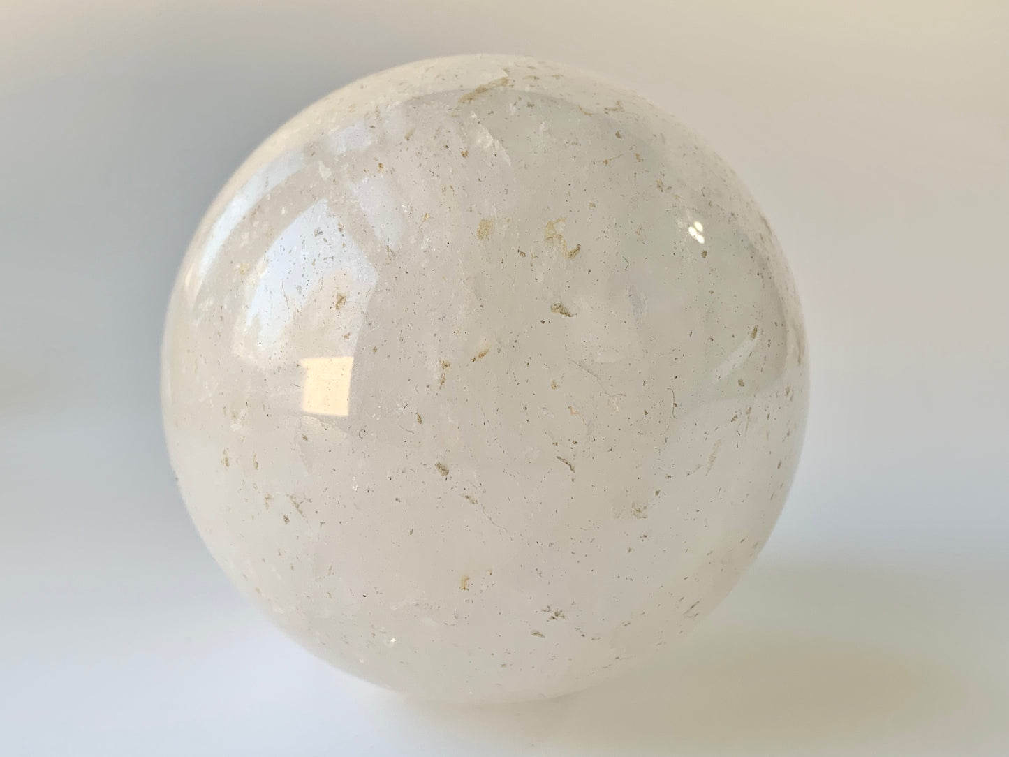 White Quartz Sphere