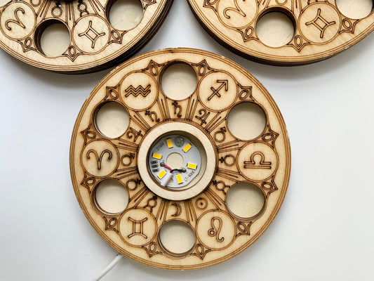 Zodiac Symbol Circle Light Base