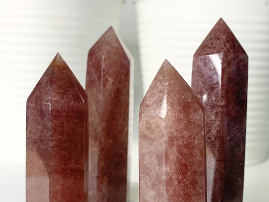 Strawberry Quartz Tower