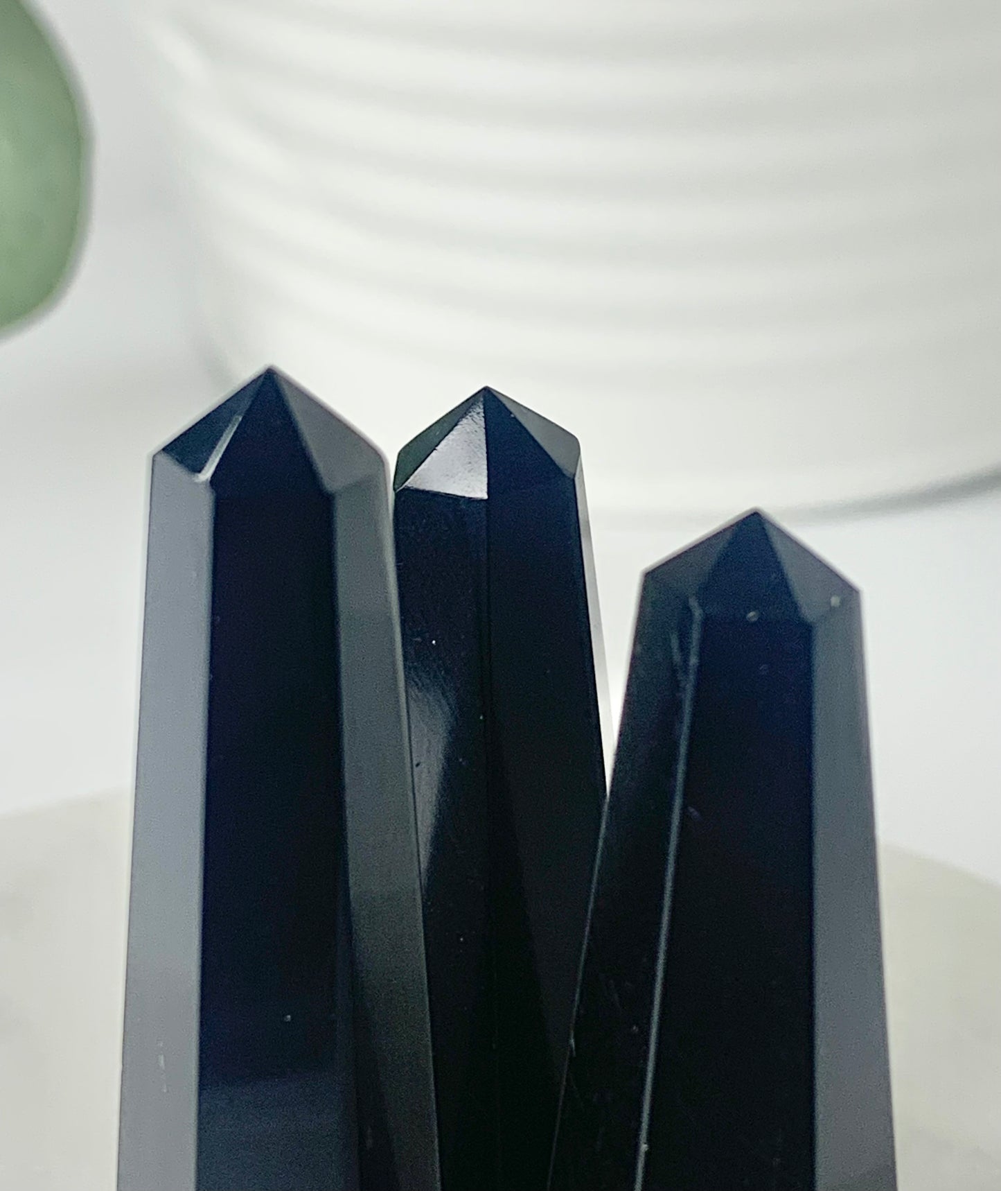 Black Obsidian Mini Tower