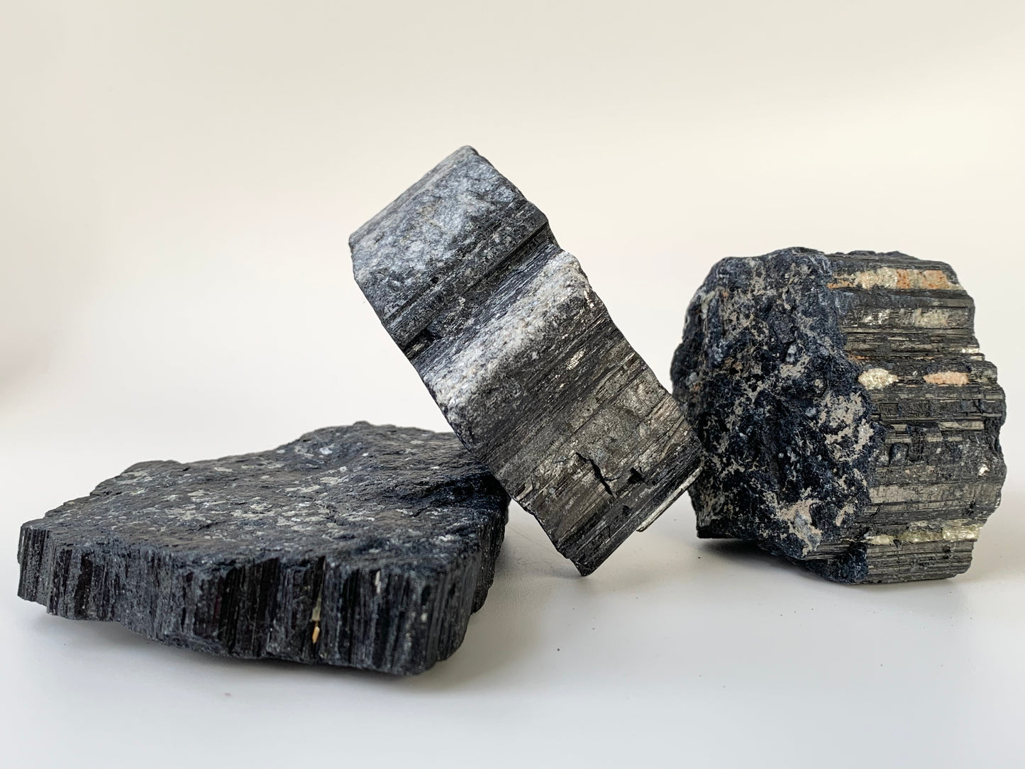 Raw Black Tourmaline Chunk, ~5oz