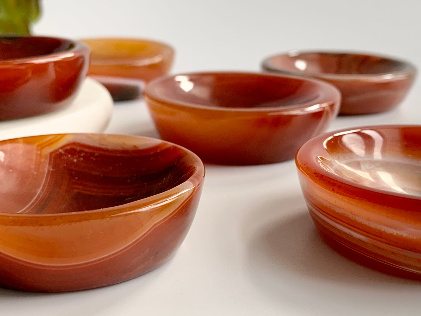 Carnelian Bowl, small, ~2 inch