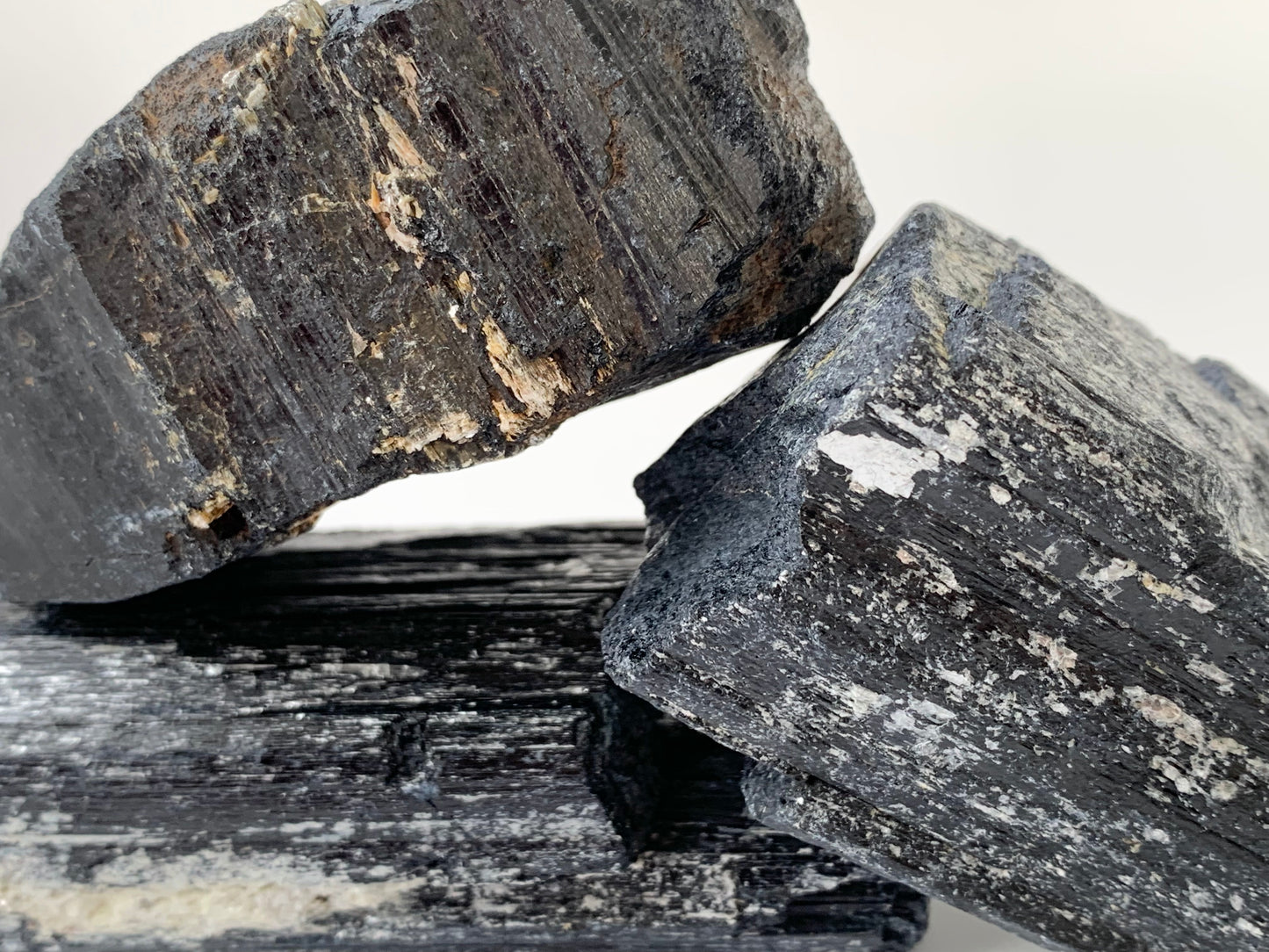 Raw Black Tourmaline Chunk, ~10 -10.5oz