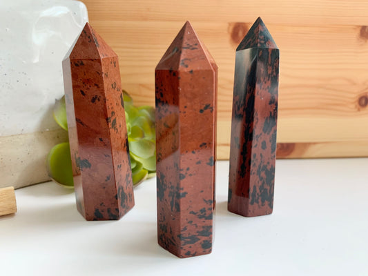 Mahogany Obsidian Towers, ~3”