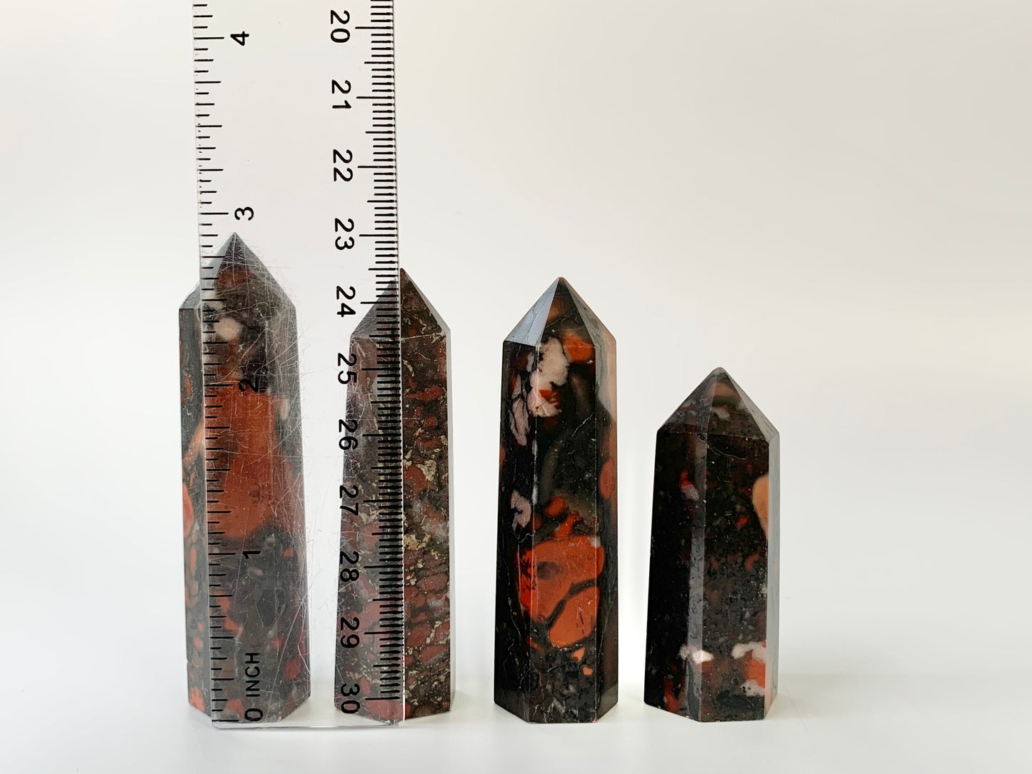 Red Point Jasper Tower, 1.4-1.5 oz