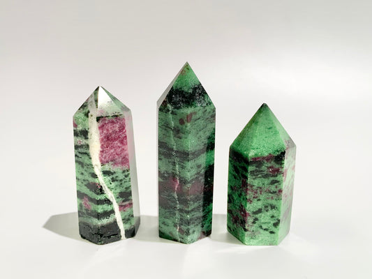 Ruby in Zoisite Tower, 1.2-1.3oz