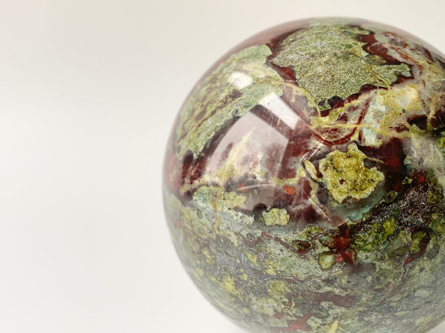 Dragonblood Stone Sphere, ~84mm