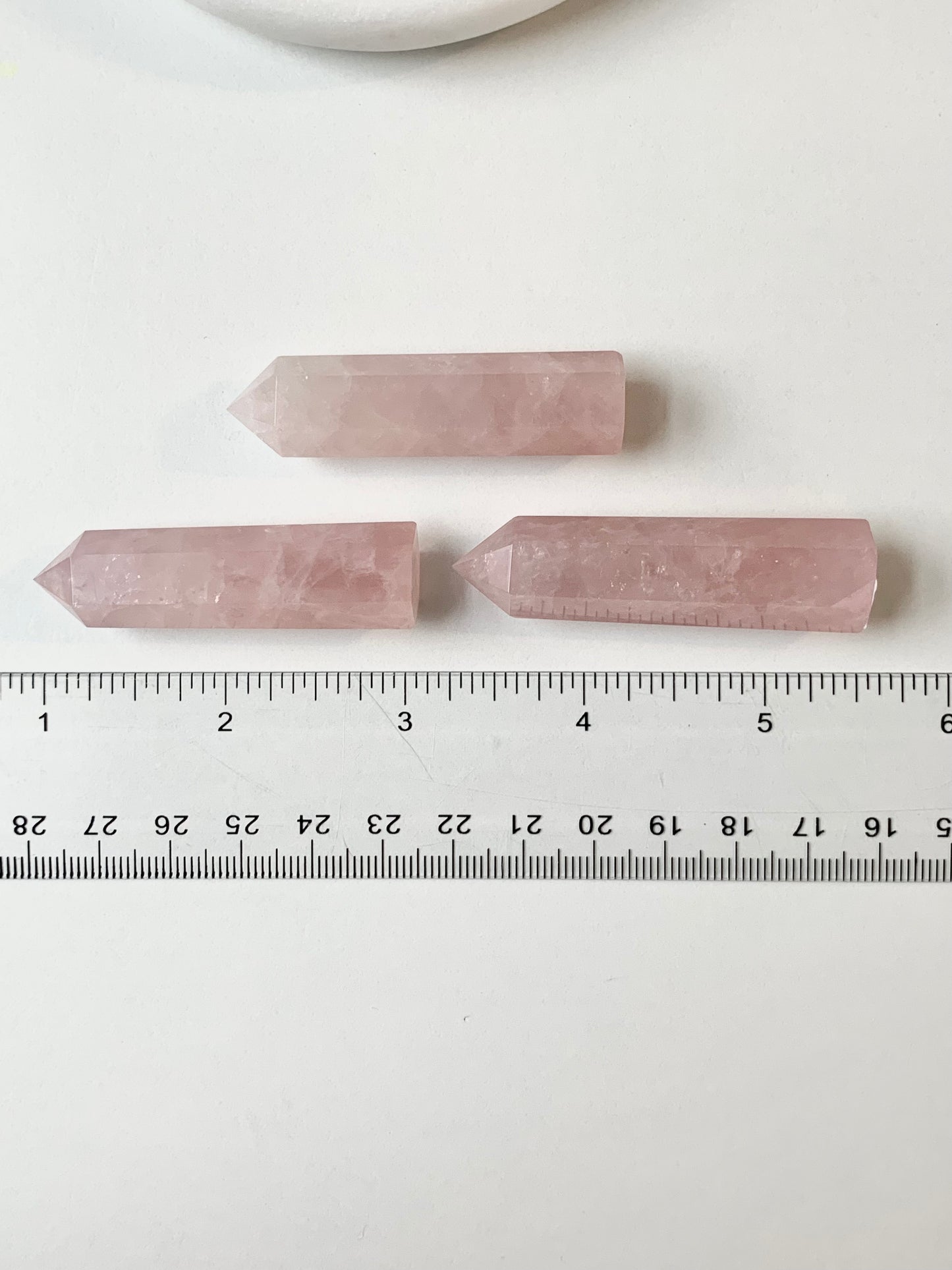 Rose Quartz Mini Towers
